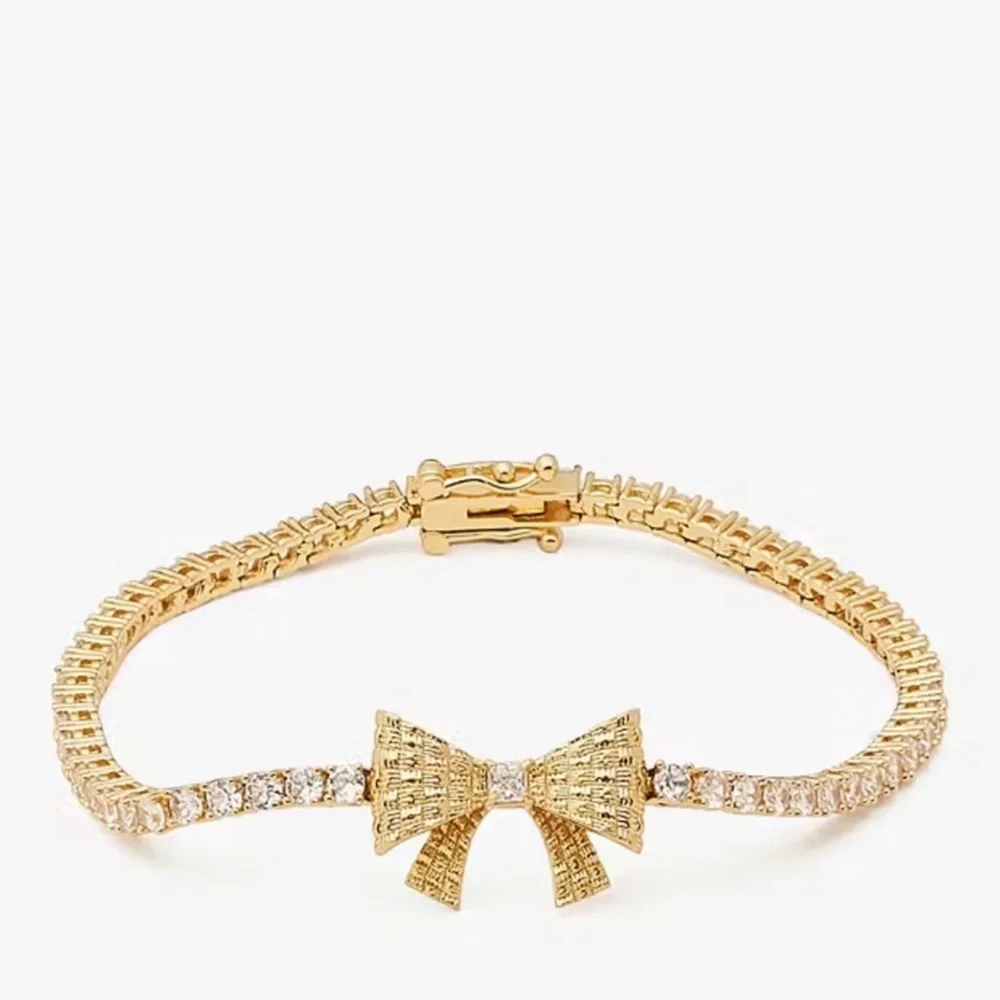 $148 Kate Spade Wrapped In A Bow Tennis Bracelet